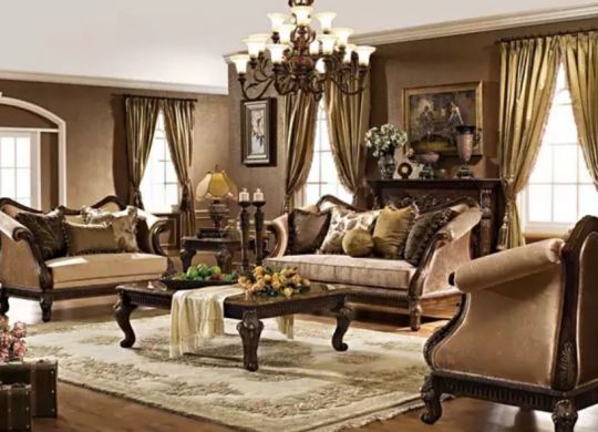 salon baroque moderne dit neo-baroque