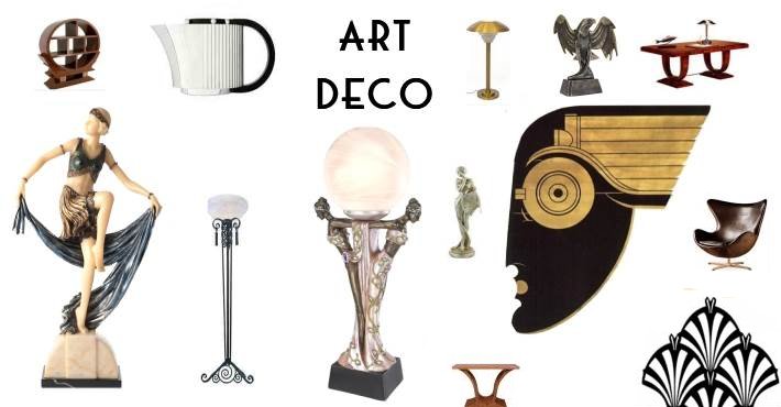 Le style Art Déco est né en 1910 en France et durera 40 ans, avec l’avènement de l’ère industrielle, la période est au changement et au renouveau, d’abord méconnu, il est ensuite exporté à travers le monde avec l'Exposition Internationale des Arts Décoratifs et Industriels Modernes de 1925 à Paris. Des noms célèbres ont contribués à la création de l’Art Déco comme Paul Poiret, René Lalique, Louis Comfort Tiffany, Jacques Emile Ruhlmann, Jean Dunand, Pablo picasso, Henri Matisse, Tamara de Lempicka, William Van Elsen …