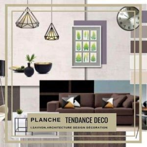 La planche tendance Déco pour décorer, relooker, Aménager votre Salon, Votre Chambre avec la Planche Tendance Déco