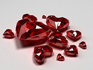 Saint valentin et coeurs en bijoux