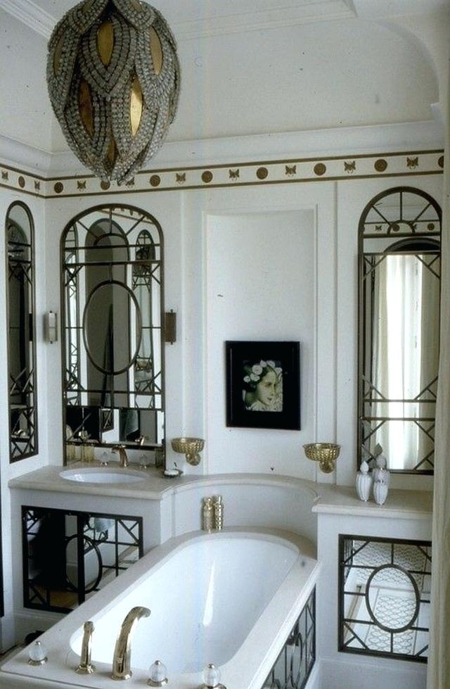 salle de bain Art deco  