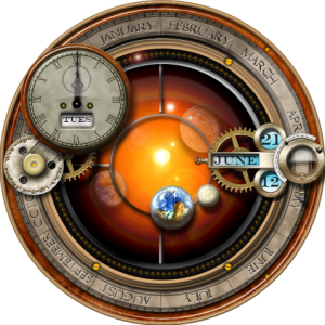 calendrier perpetuel steampunk