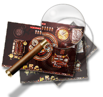 set de bureau steampunk