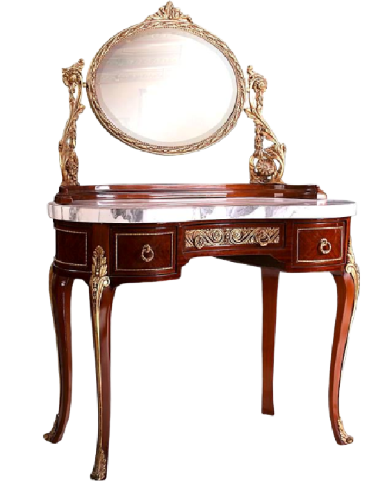 Mobilier de style Louis XV : coiffeuse