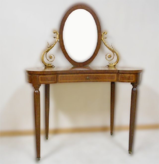 mobilier de style Louis XVI : Coiffeuse