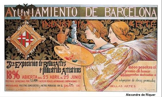 Art Nouveau et Belle époque : Les années 1900 avec une illustrationd'Alexandre de riquer