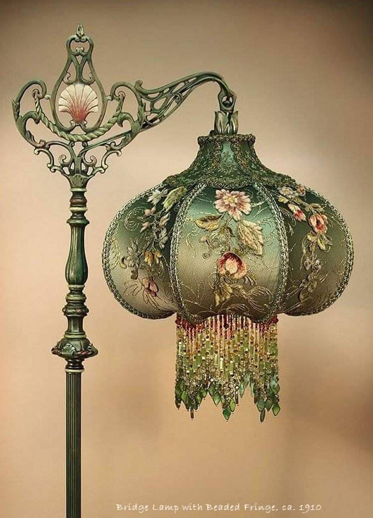 Lampe Art Nouveau de 1910